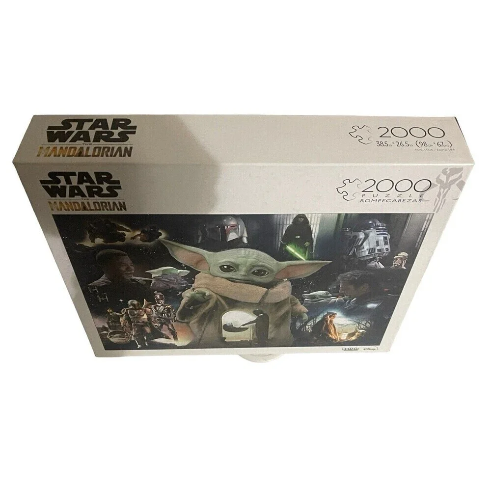 Star Wars Grogu's Journey Mandalorian 2000 P Puzzle Brand Buffalo Games